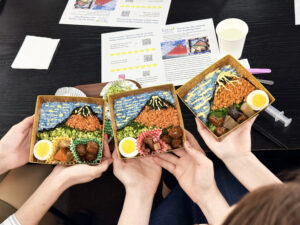 キッチン付きイベントスペースで作ったお弁当